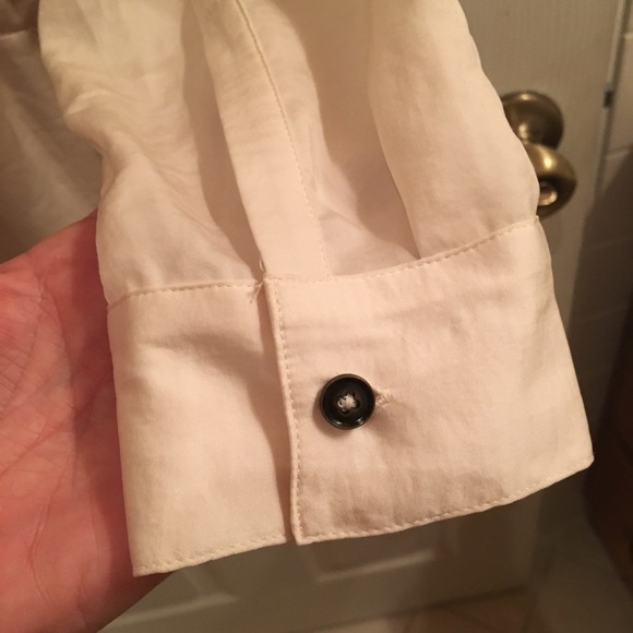 Banana Republic Cream Dress, size 8 - Picture 6 of 6